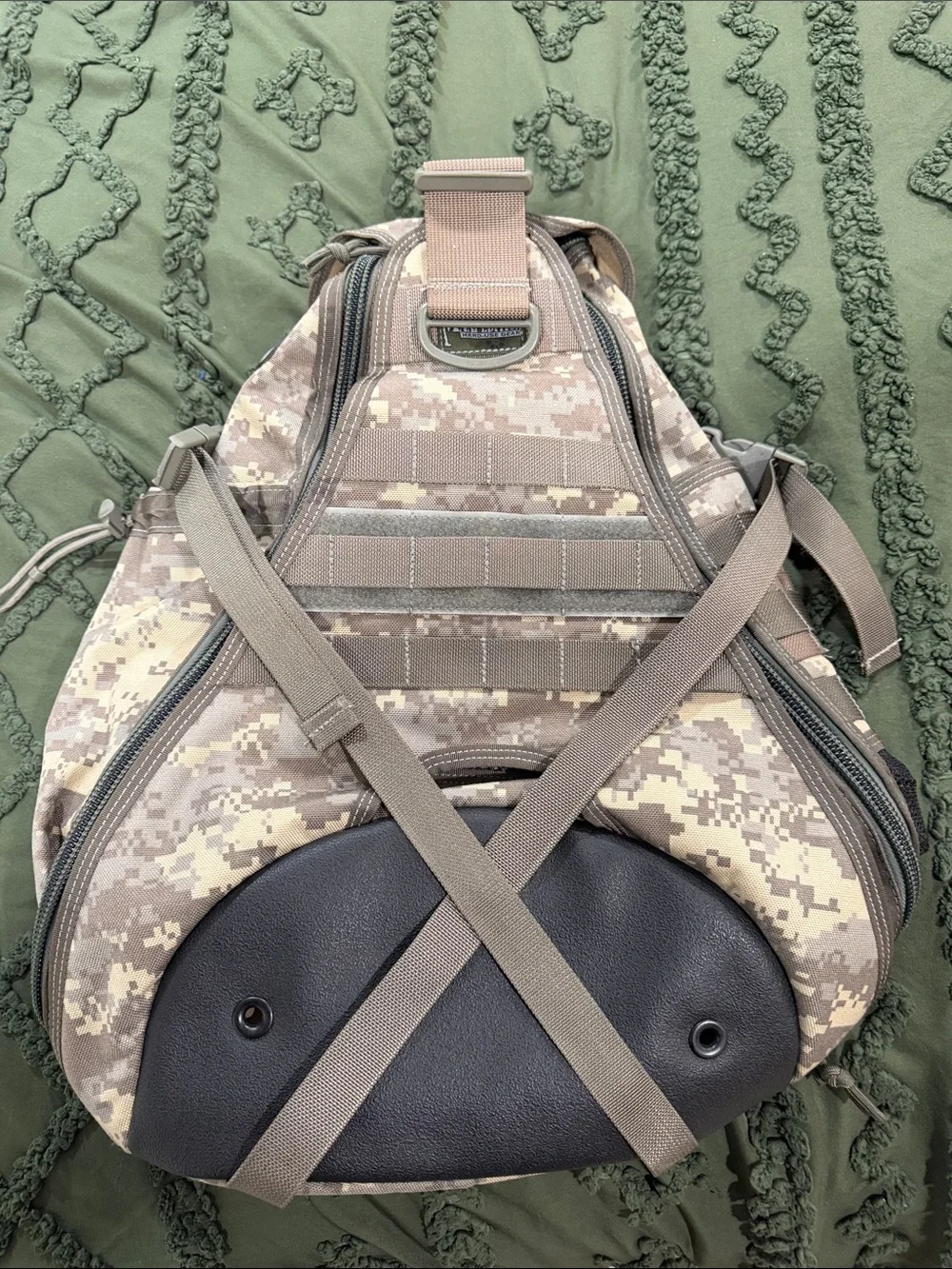 Maxpediton Monsoon Gearslinger Digital Camo Sling Backpack